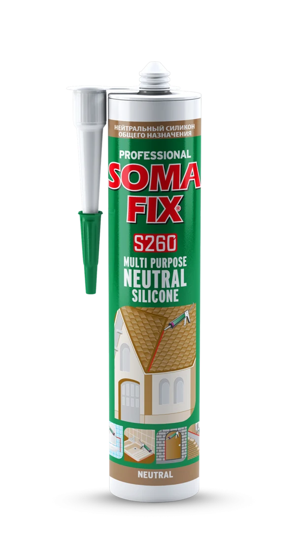 SOMAFİX GENEL AMAÇLI NÖTR SİLİKON S260