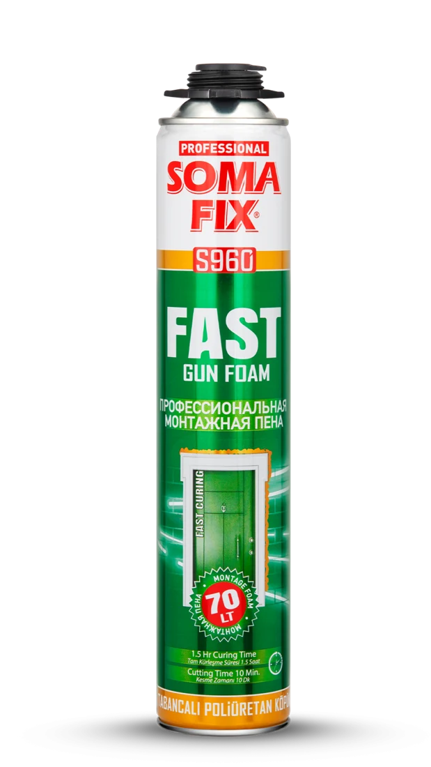 SOMAFİX FAST TABANCALI KÖPÜK-S960