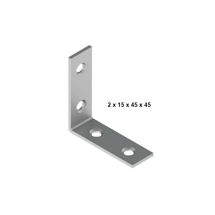 Metal L Gönye (2 x 15 x 45 x 45 )
