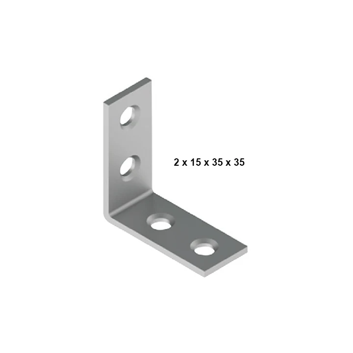Metal L Gönye (2 x 15 x 35 x 35 )