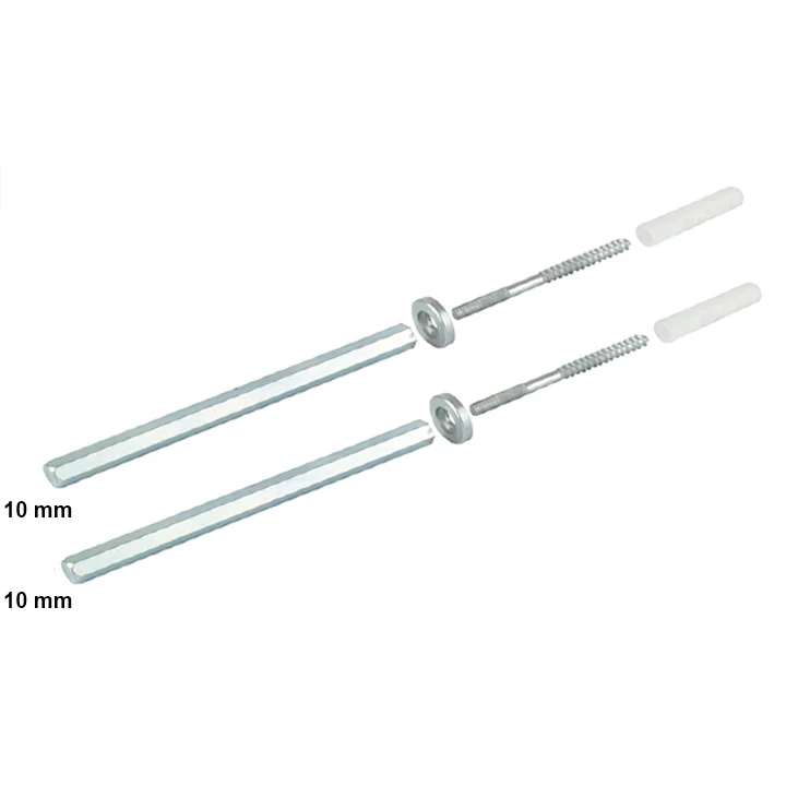 Metal Gizli Raf Tutucu (25-30 mm Sunta)