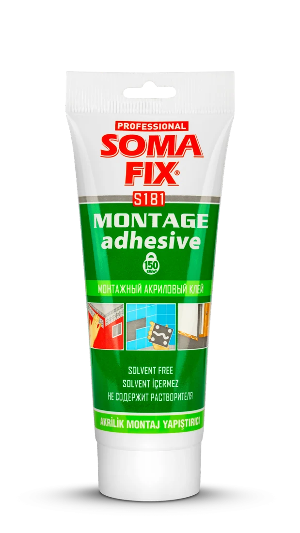 SOMAFİX AKRİLİK MONTAJ YAPIŞTIRICI - S181